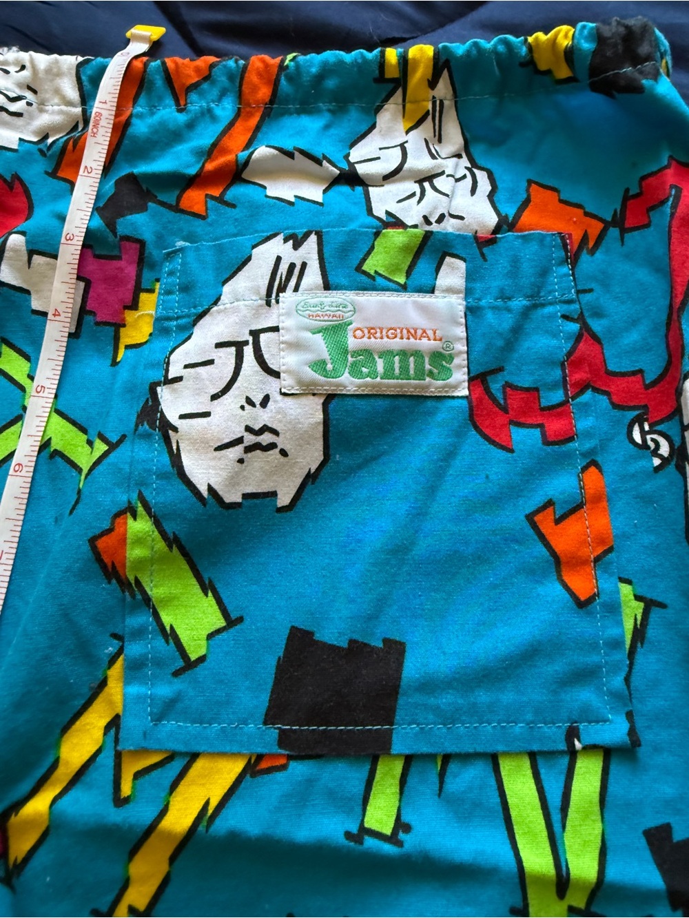 1980’s Surfline Jams World Original Jams Shorts Size Large 2020 revamp version